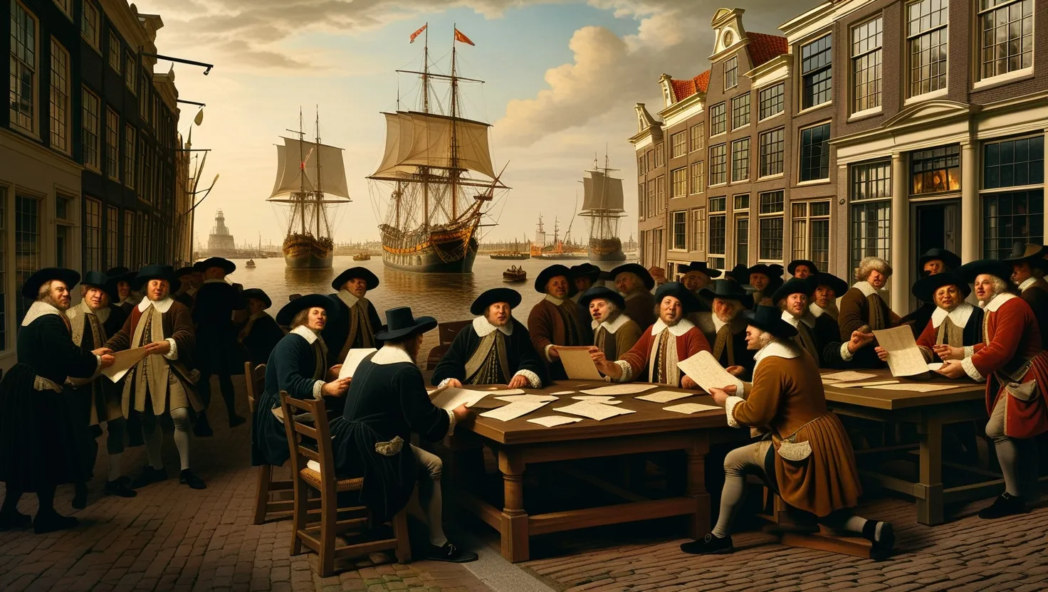 How Amsterdam's 1602 Stock Exchange Invented Modern Trading and Changed Finance Forever