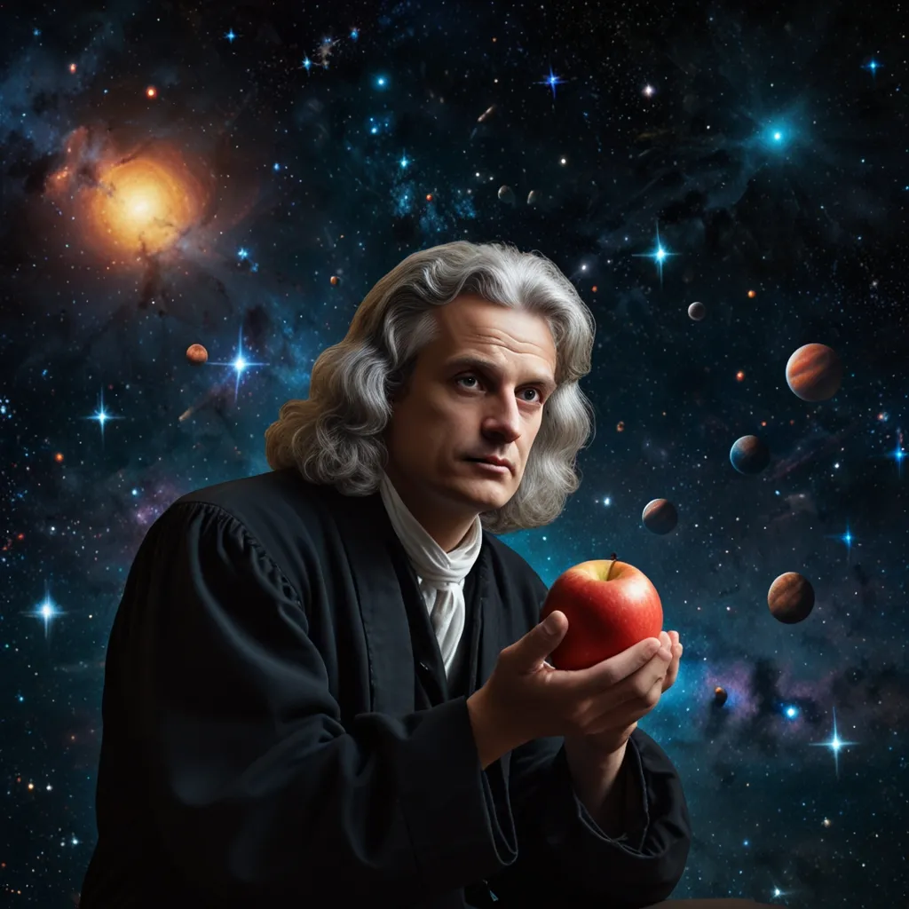 Did Isaac Newton's Apple Hide the Secrets of Dark Matter?