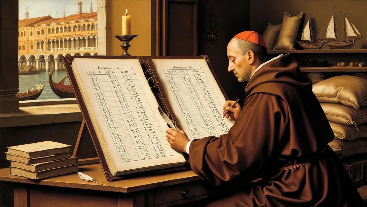 How a 15th-Century Friar's Math Book Invented Modern Accounting and Built Global Capitalism