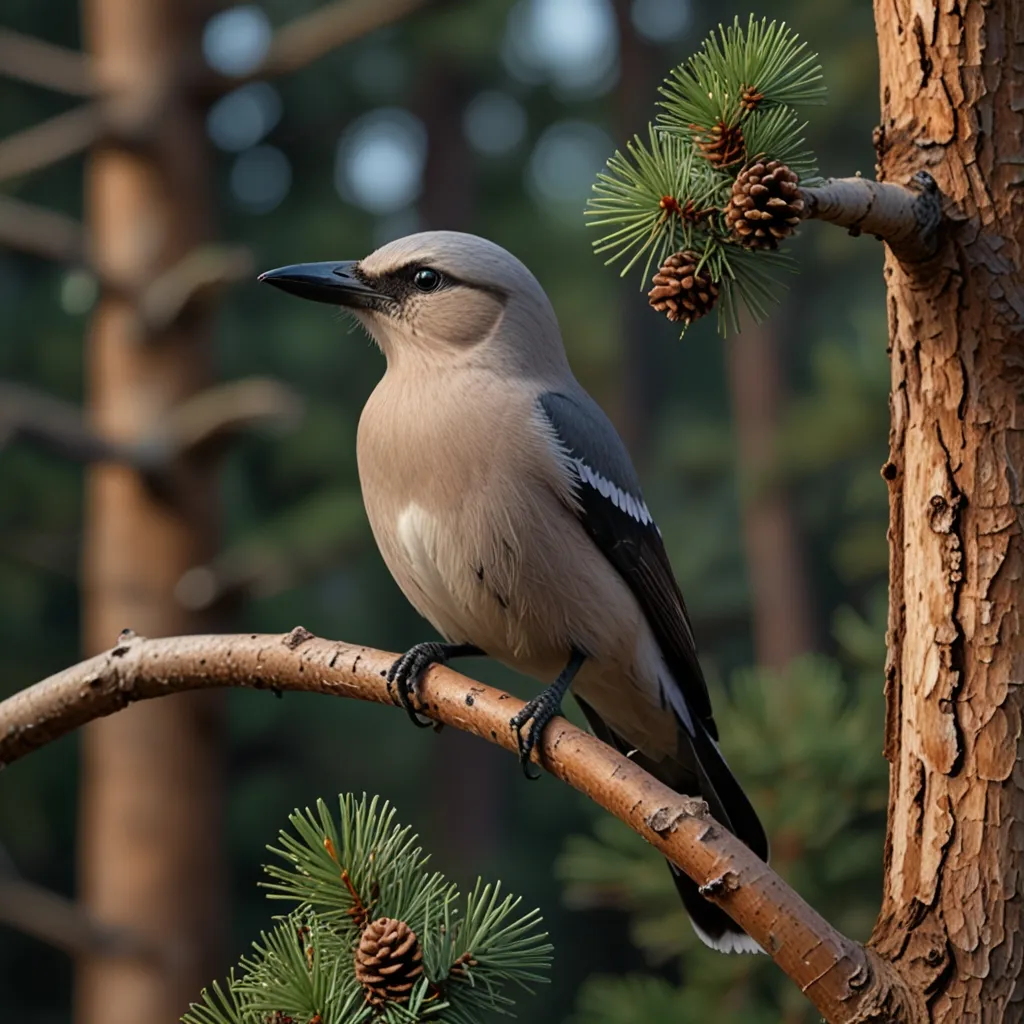 How Do a Clever Bird and a Mountain Pine Team Up to Shape Their Ecosystem?