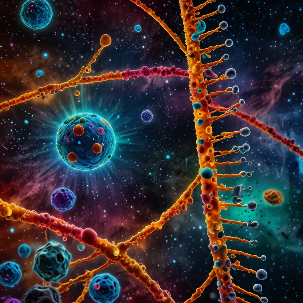 Unraveling Life's Mysteries: From Microscopic Cells to DNA's Cosmic Origins