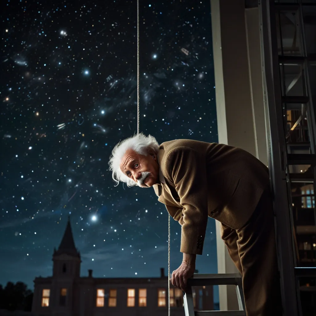 Did Einstein's Window Washer Reveal the Secrets of the Universe?