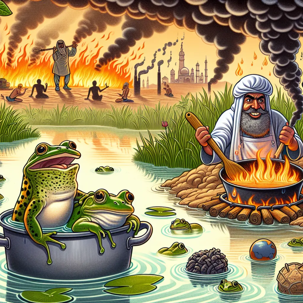 Did You Know We're Boiling Like Frogs in the Climate Crisis?