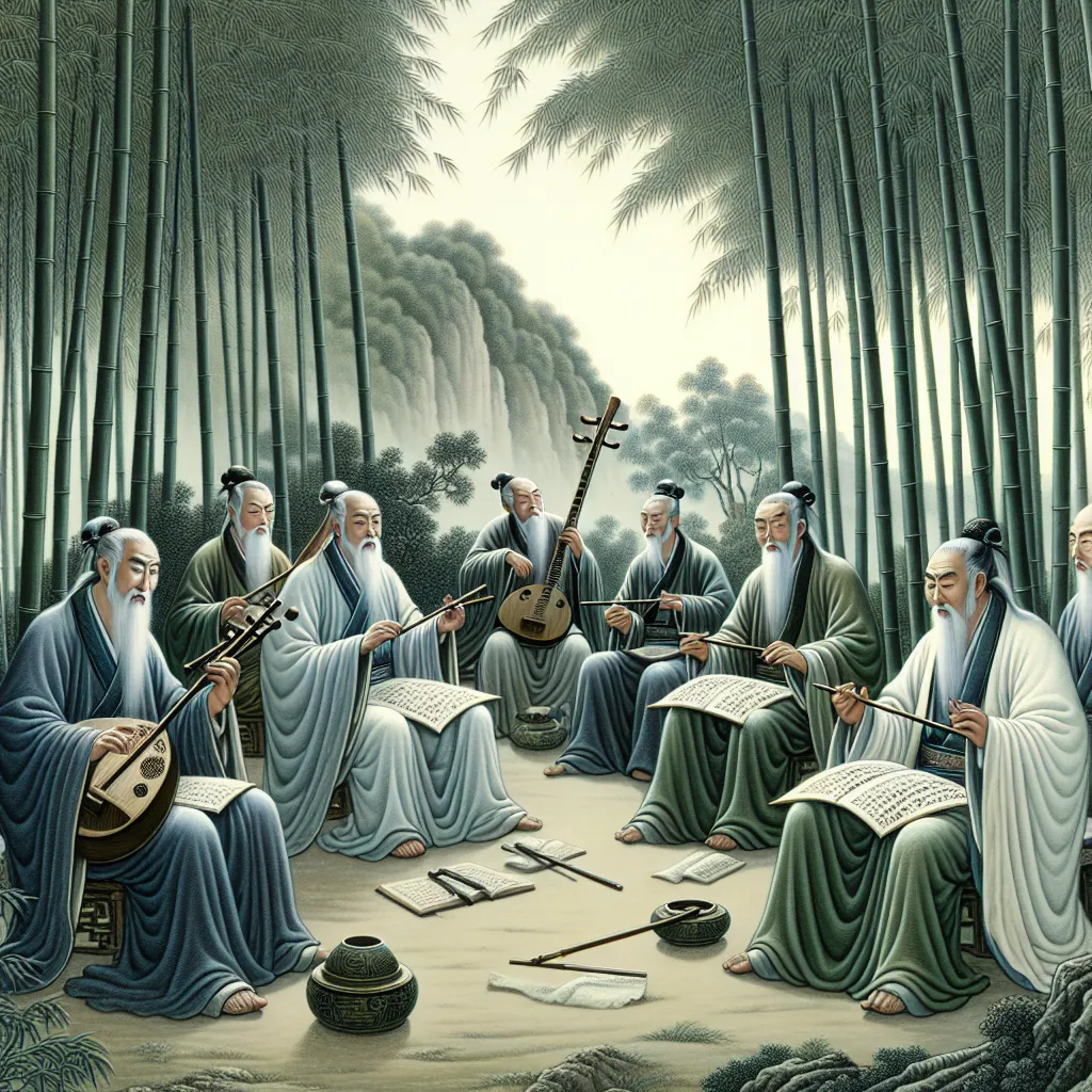 Could the Wisdom of the Seven Sages of the Bamboo Grove Transform Modern Lives?