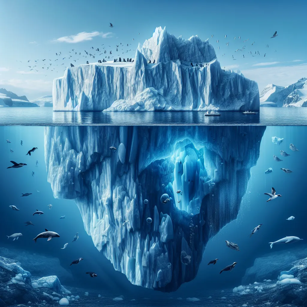 What's Hiding Beneath the Iceberg? The Secret Lives of These Icy Giants!